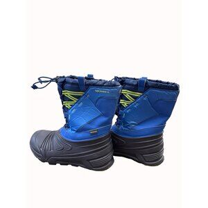 Merrell men’s quest waterproof blue snow boots 6M SKU 6279